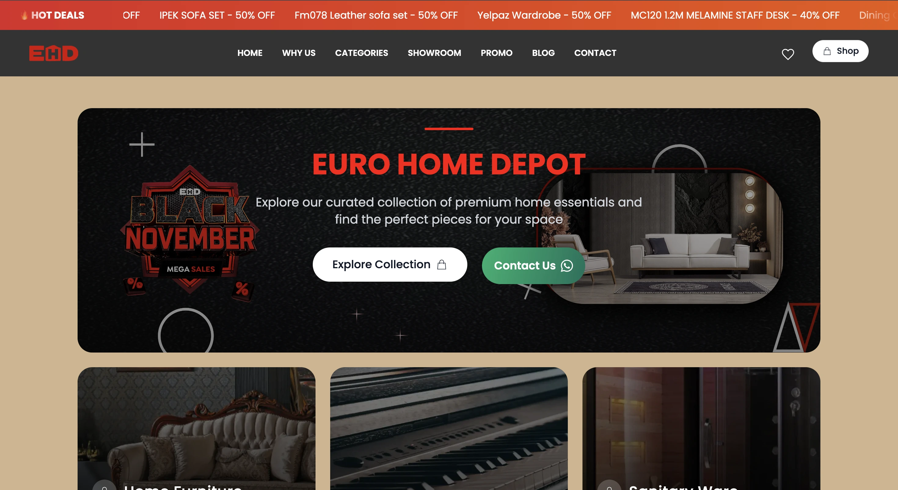 Euro Home Depot screenshot 1