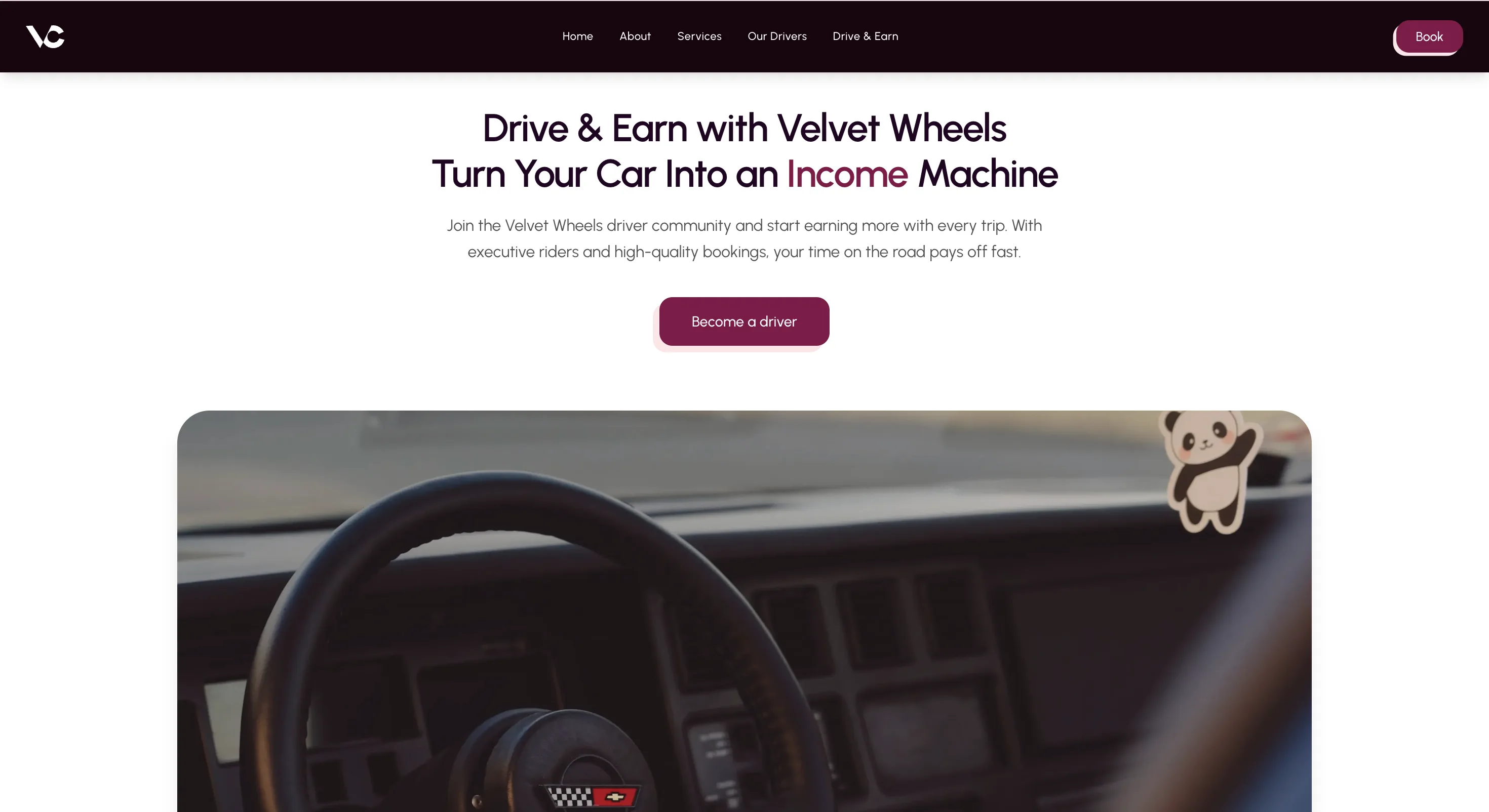 Velvet Wheels Chauffeurs screenshot 3